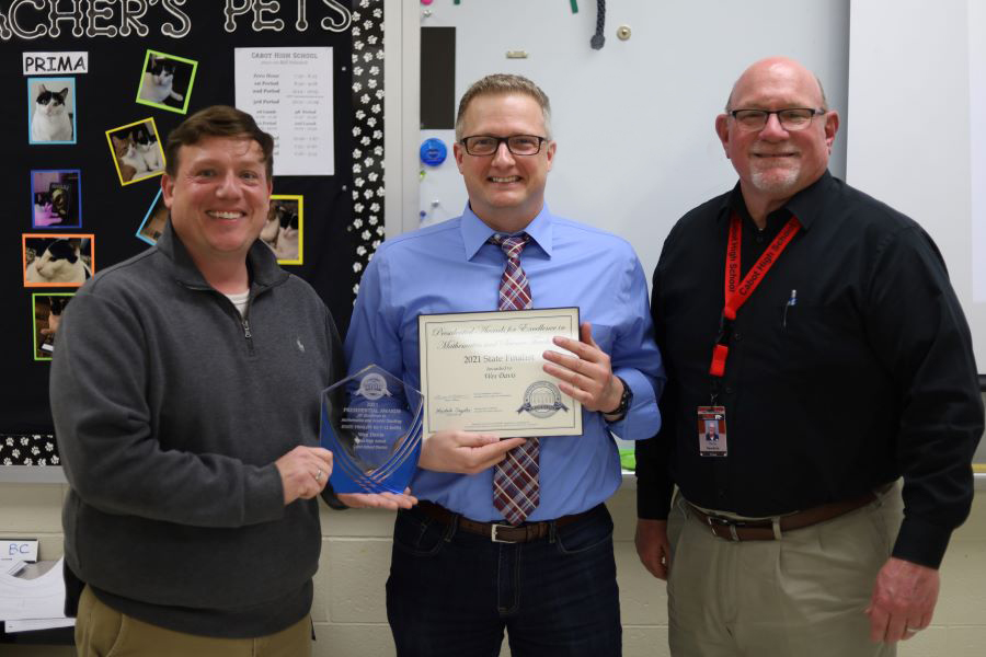 Adam Koehler, Wes Davis, and Henry Hawkins
